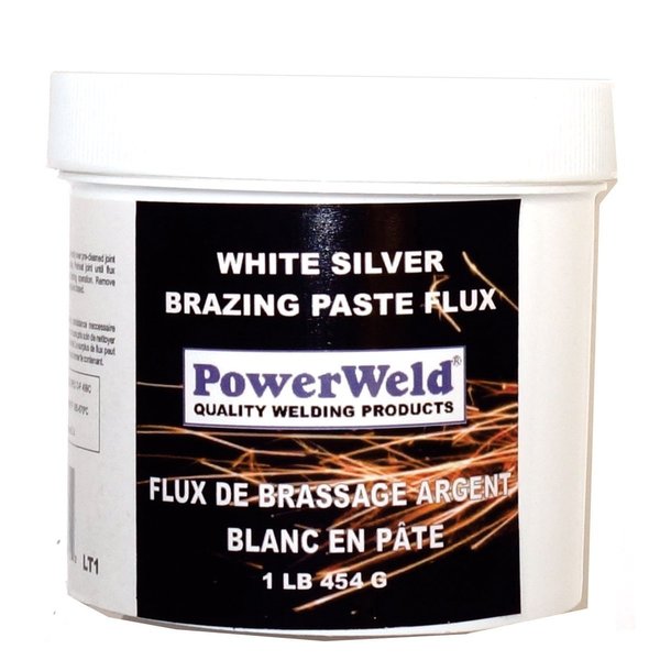 Powerweld Low Temperature Silver Brazing Flux, 1 lb jar LT1